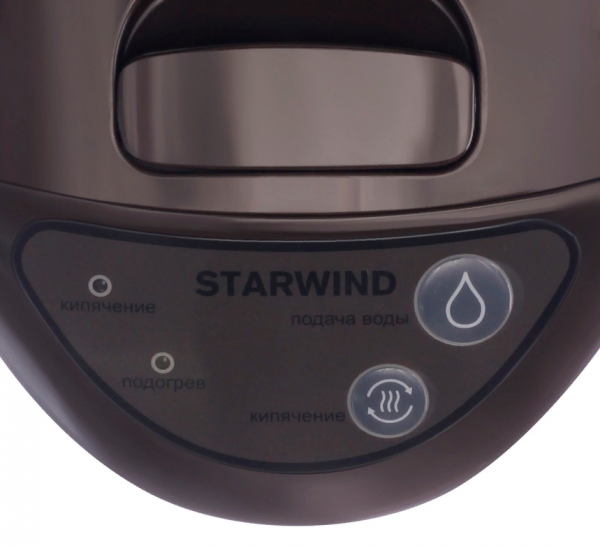 Термопот Starwind 5л. 750Вт коричневый - фото №6