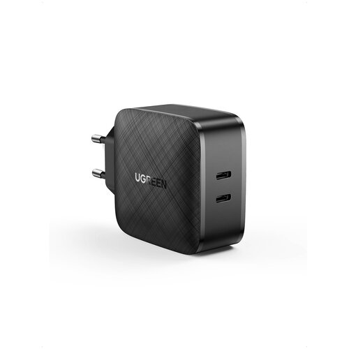 Сетевое зарядное устройство UGREEN 2*USB-C 66W PD CD216 Charger (70867)