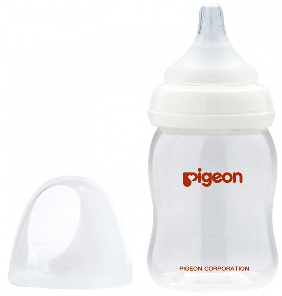 Pigeon Бутылочка для кормления SofTouch Peristaltic PLUS, 0+ мес. 160мл PPSU - фото №15