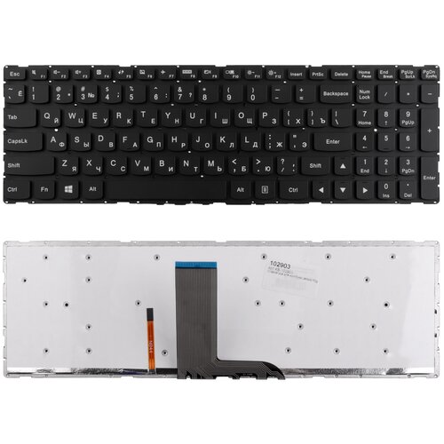 Клавиатура для ноутбука Lenovo Yoga 500-15IBD (p/n: SN20G90940, V-149420AS1-US, V-149420BS1-US, SN20G90930)