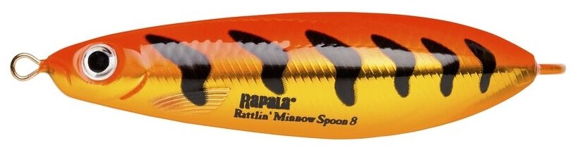 Незацепляйка RAPALA Rattlin' Minnow Spoon 08 /GFRT