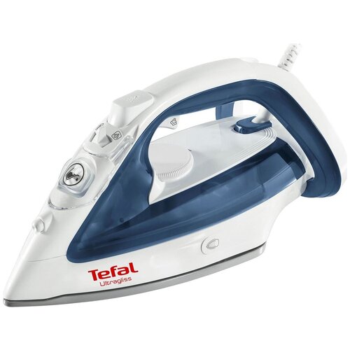 Утюг Tefal FV4913E0 2500Вт белый/синий