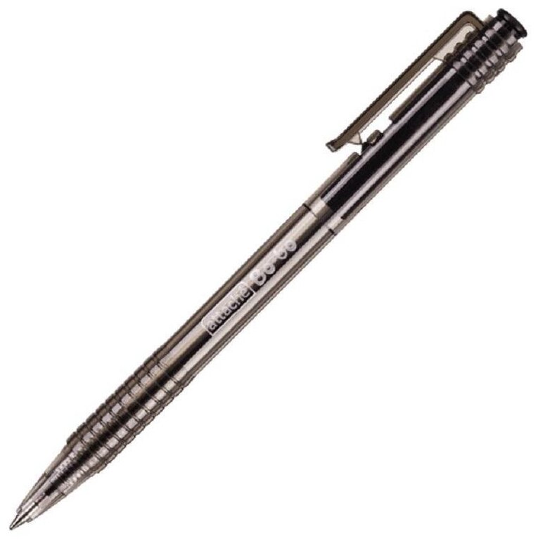Ручка шариковая автоматическая Attache Bo-bo (0.5мм, черный цвет чернил) 1шт.