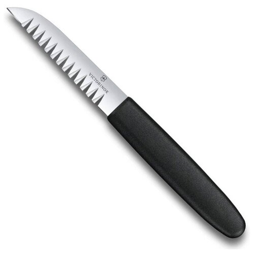 фото Нож кухонный для овощей 8.5см victorinox swiss classic - черный (7.6054.3)