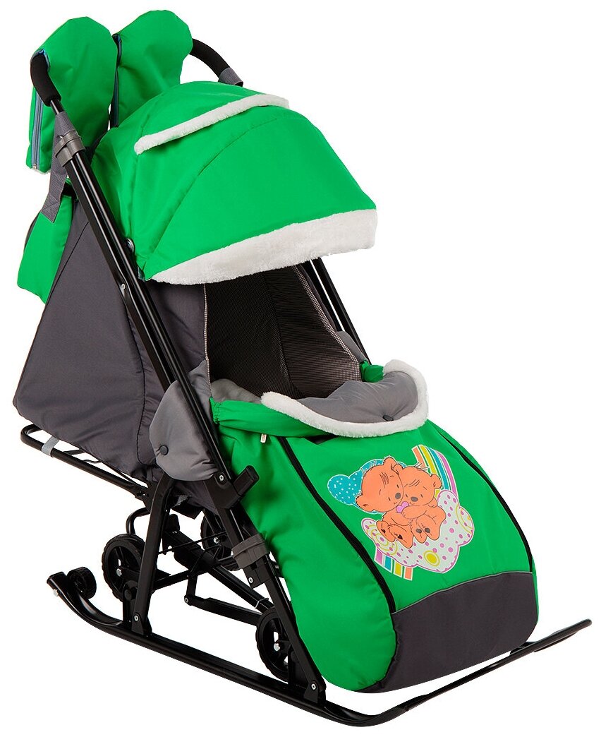 Санки-коляска Galaxy Galaxy kids 1-1 Plus — купить в интернет-магазине ...