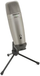 Микрофон Samson C01U Pro, серебристый
