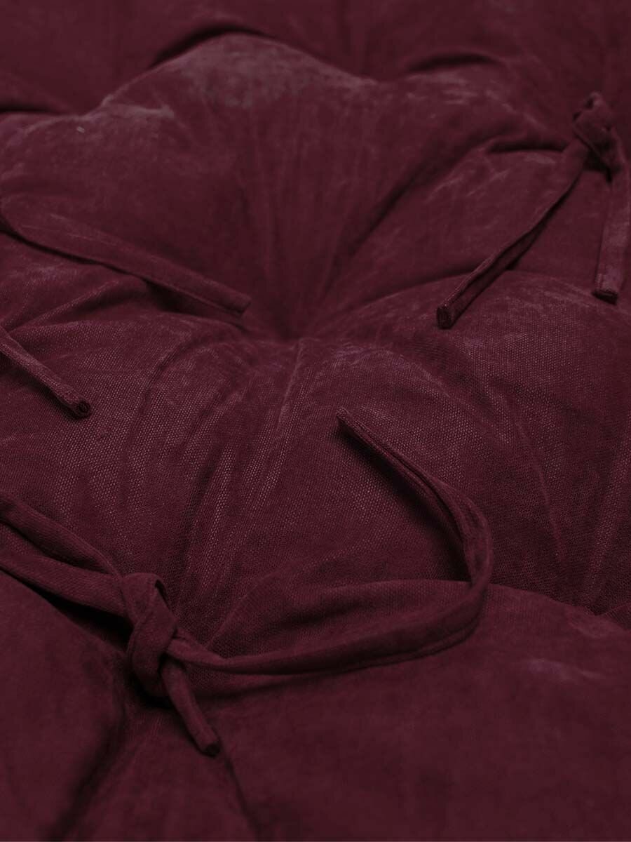 Подушка круглая Тина для подвесного кресла сиденье на качели - фотография № 3