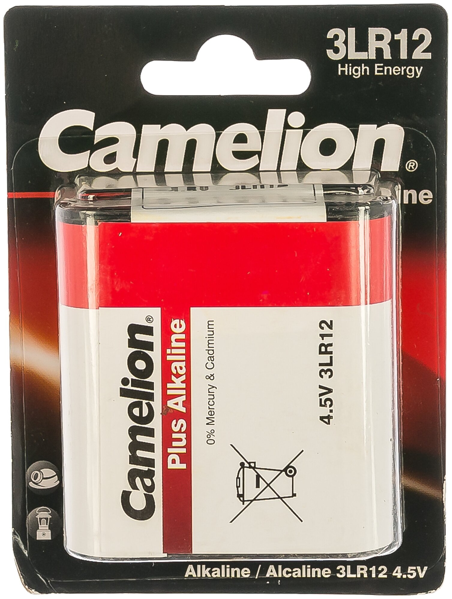 Батарейка Camelion.3LR12 Plus Alkaline BL-1 4.5В