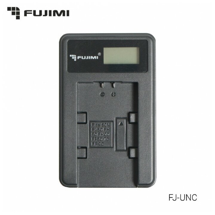 Зарядное устройство от USB и сети Fujimi FJ-UNC-BP-511A + Адаптер питания USB мощностью 5 Вт (USB, ЖК дисплей, система защиты)