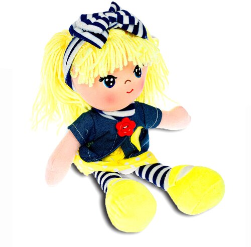 Мягкая кукла Oly Вика-жёлтые волосы