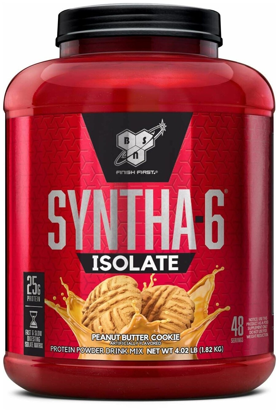  BSN Syntha-6 Isolate 4,02 lb Peanut Butter Cookie