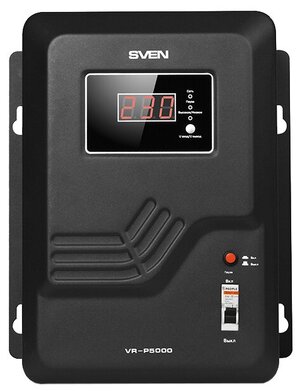Стабилизатор напряжения однофазный SVEN VR-P5000