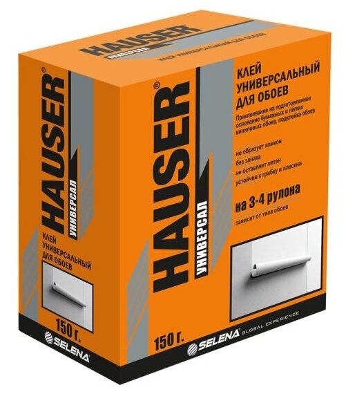 Клей для обоев Hauser универсальный 150 г