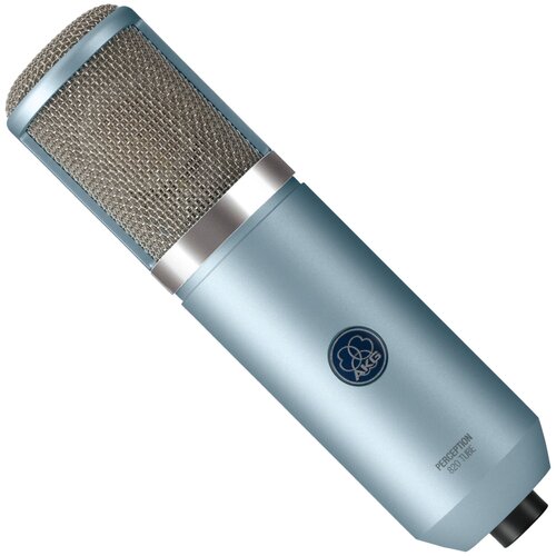 Микрофон проводной AKG Perception 820 Tube, разъем: XLR 3 pin (M), серебристый