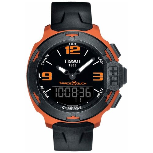 Мужские швейцарские часы Tissot T-Race Touch Aluminium T081.420.97.057.03 с гарантией