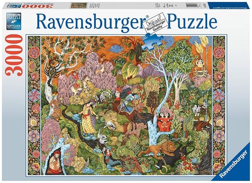 Ravensburger. Пазл карт. 3000 