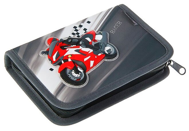 Belmil Пенал-книжка Moto Racer (335-72/644), серый