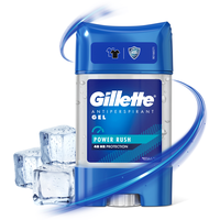 Gillette Гелевый дезодорант-антиперспирант Power Rush, 70 мл, 86 г