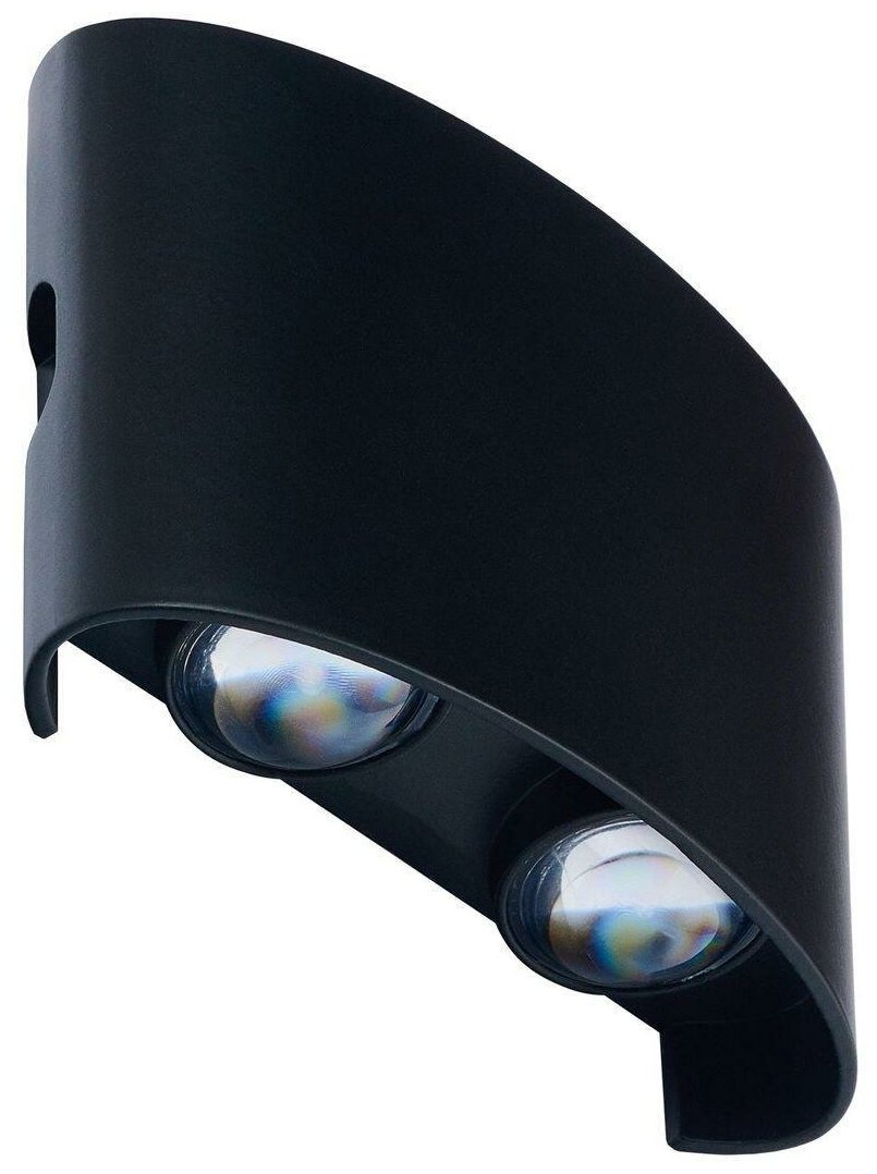 Светильник настенный светодиодный бра LED 4x1W IMEX IL.0014.0001-4 BK черный