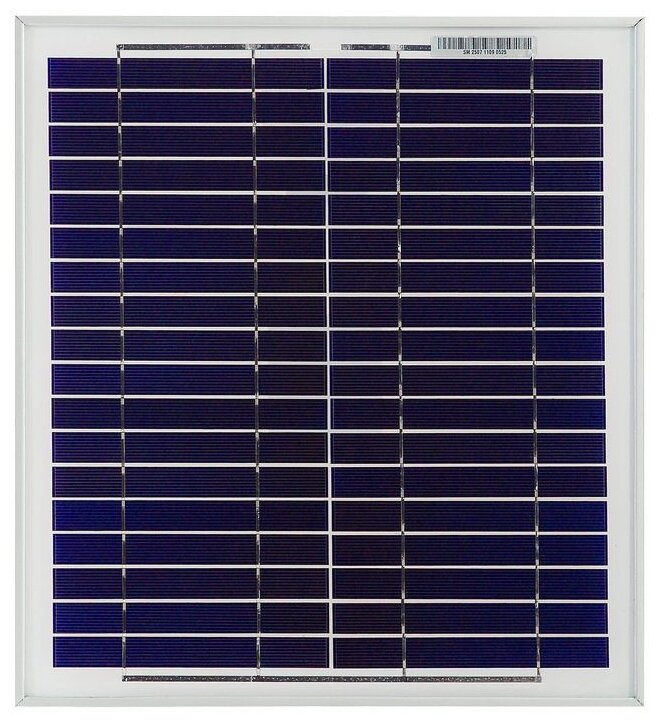 Delta Solar Фотоэлектрический солнечный модуль (фсм) 15Ватт 12В Поли Delta SM 15-12 P .