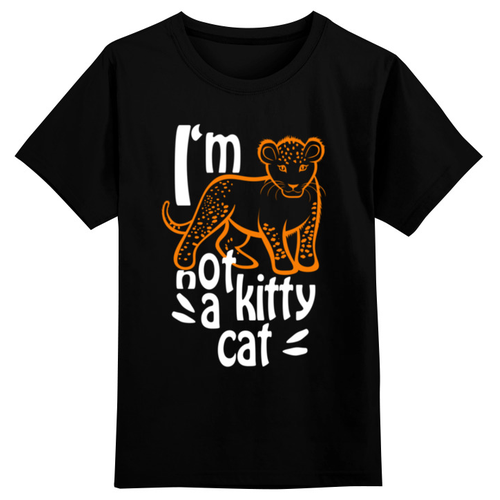 фото Футболка printio, размер 2xs, черный