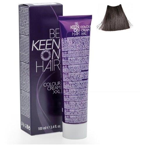 KEEN Be Keen on Hair крем-краска для волос XXL Colour Cream, VGY samtgrau