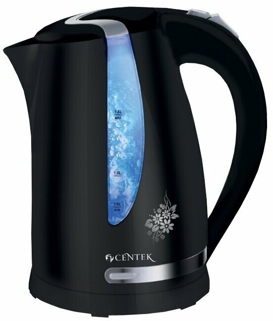 Электрический чайник Centek СТ -0040 Black, черный