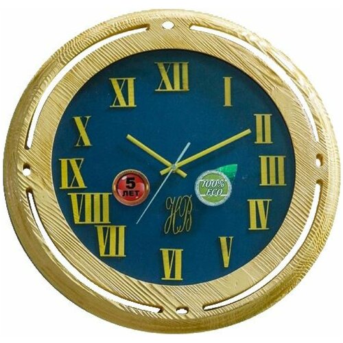 Настенные кварцевые часы с крупными римскими индексами Фабрика времени D45-223