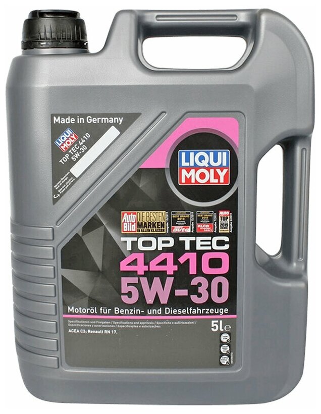 Масло моторное LIQUI MOLY TOP TEC 4410 5W30 С3 5л