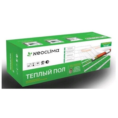 Neoclima NMS25018 нагревательный мат 1 м2 4129₽