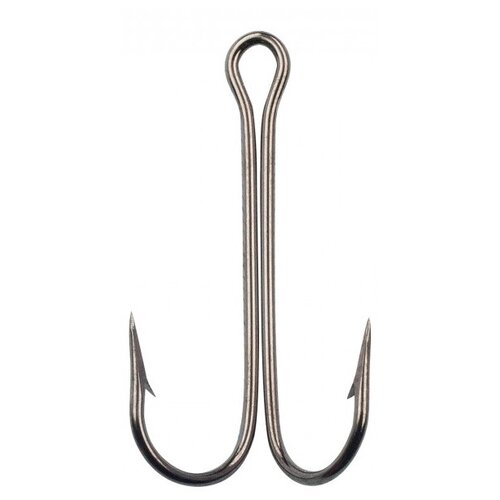 крючок koi short double hook размер 2 int цвет bn двойник 10 шт уп Крючок Namazu N-HDL6BN, 50 шт., №6