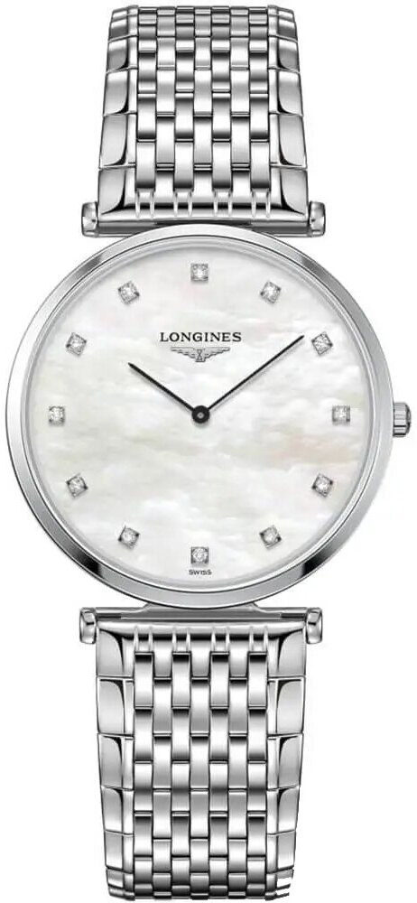 Наручные часы LONGINES Наручные часы Longines La Grande Classique L4.709.4.88.6, белый, серебряный