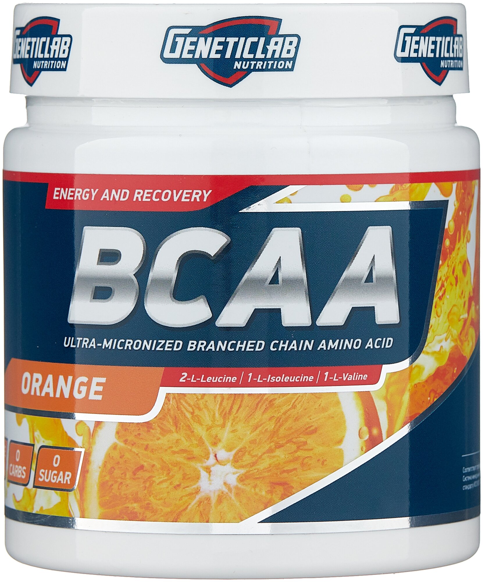 BCAA 2:1:1 250gr/50serv Orange (Апельсин) /Аминокислота ДС