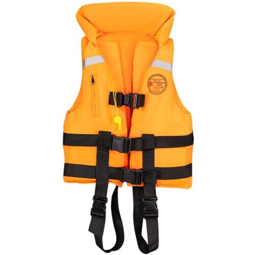 спасательный жилет poseidon fish life vest подростковый до 50 кг с подголовником гимс беларусь Жилет спасательный (оранжевый) до 50 кг