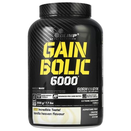 Гейнер Olimp Sport Nutrition Gain Bolic 6000, 3500 г, ваниль