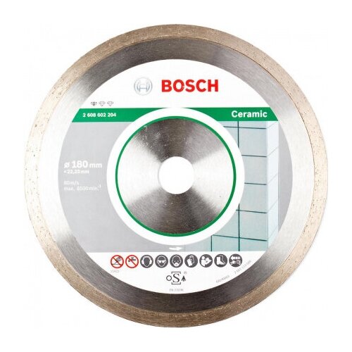 Круг алмазный Bosch Ф180 керамика FPE (204)