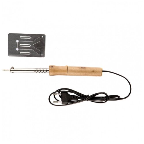 Паяльник с ручкой из дерева 40 Вт 220 В Sparta 18600₽