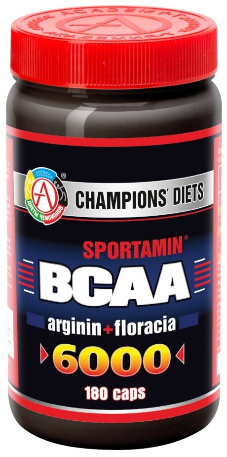 Аминокислота Академия-Т Sportamin ВСАА 6000 arginin+floracia