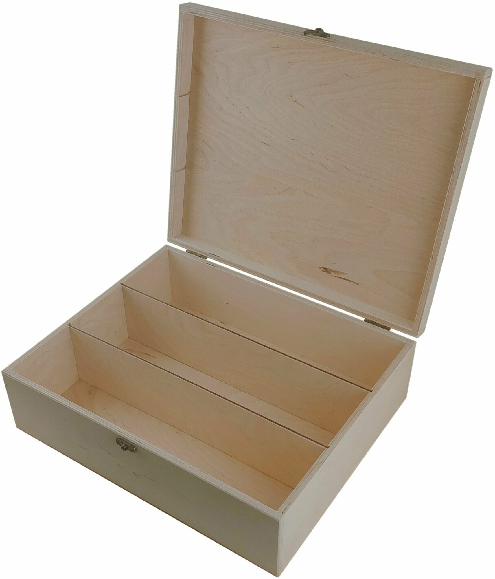 Ящик для хранения ZELwoodBOX, 37х31,5х12,5 см, натуральный - фотография № 6