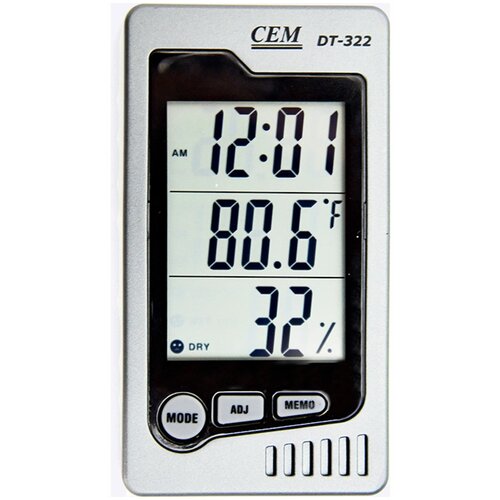 Термогигрометр цифровой DT-322 СЕМ