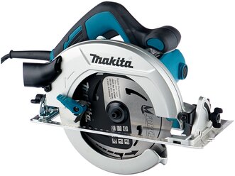 Дисковая пила Makita HS7601K, 1200 Вт синий/серебристый