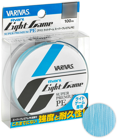 Varivas Avani Light Game Super Premium Pe 100м. 0.4PE BLUE