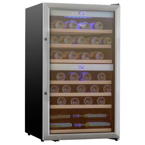 Двухзонный винный шкаф Cold vine C66-KSF2