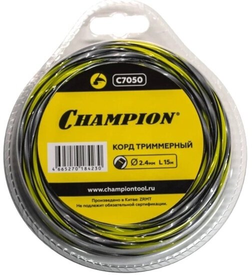 Триммерная леска Champion Tornado 2.4мм* 15м