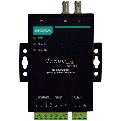 Медиаконвертер MOXA TCF-142-S-ST медиаконвертер moxa tcf 142 s sc