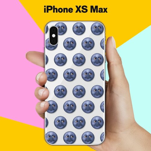 Силиконовый чехол Луна на Apple iPhone Xs Max силиконовый чехол на apple iphone xs max эпл айфон икс эс макс прозрачный