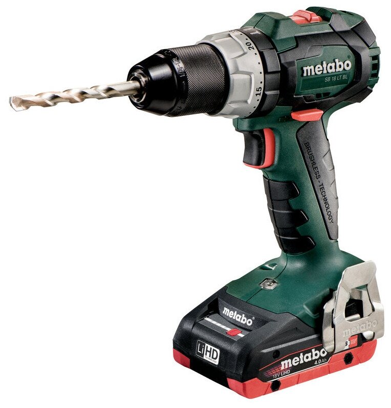 Аккумуляторная ударная дрель Metabo SB 18 LT BL (602316800) - фотография № 1