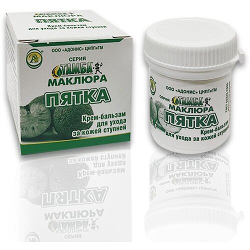 Крем-бальзам Тамба Маклюра пятка для ухода за кожей ступней 35 гр