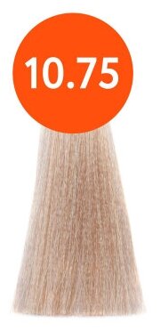 Краска для волос Ollin Professional N-JOY Крем-краска для седых волос 100мл, Цвет 10/75 светлый блондин коричнево-махагоновый