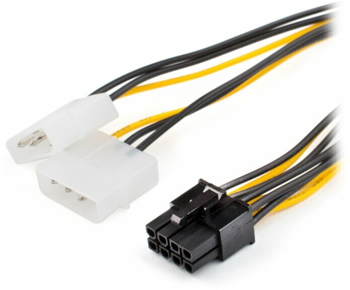 Аксессуар Кабель ATcom 8-pin - 2x Molex AT8604